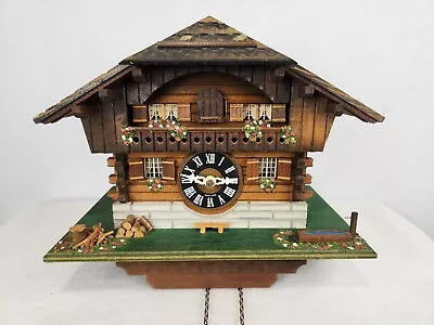 Vintage Loetscher Cuckoo Clock Swiss Chalet • $38