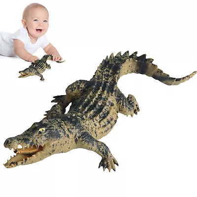 Crocodile Toy Alligator Toy Figure Realistic Reptile Crocodile Alligator Toys • $21.64