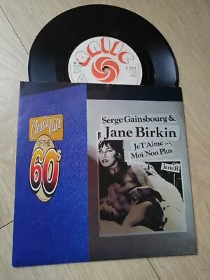 JANE BIRKIN & SERGE GAINSBOURG Je T'aime Moi Non Plus 7  EX CONDITION  • £5.99