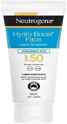 2-Pack Neutrogena Hydro Boost Water Gel Lotion SPF 50 88ml • $49.95