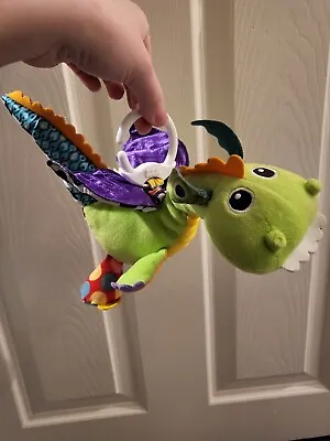 Lamaze Flip Flap Dragon 0m-24months Baby Sensory Toy • £7.99