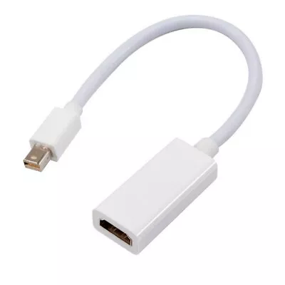 Mini Display Port DP Male To HDMI Female Converter Adapter Cable Support 1080P • $8.59