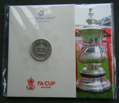 £13.99 • Buy 2022 Fa Cup 150 Years £2 Two Pound Coin Brilliant Uncirculated Pack - In Stock