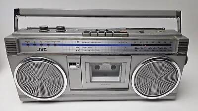 Vintage JVC RC-363JW Boombox Stereo Radio Cassette Recorder Ghetto Blaster WORKS • $145
