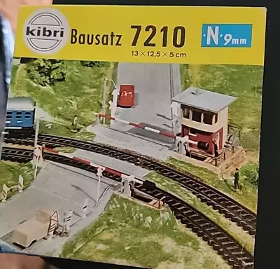 Kibri N7210 N Scale Factory Rail Road Xing Kit • $10