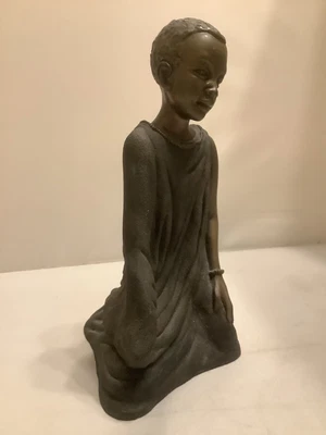 £17.50 • Buy Reduced Soul Journeys Figurine Of A Maasai Boy, Masomakali, Cattle Game 3, 2001