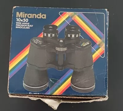 Miranda 10x50 Wide Angle Binoculars • £25