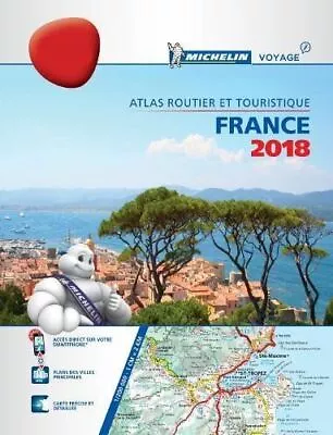 France 2018 - Tourist & Motoring Atlas Paperback • £8.50