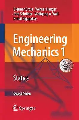 £25.24 • Buy Engineering Mechanics 1 Statics, Dietmar Gross,  P