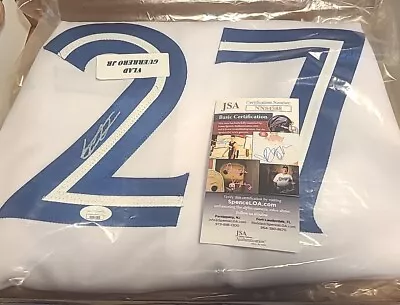 2022 Leaf Stitches Slabs Vladimir Guerrero Jr Auto Signed Jersey JSA Certified • $139