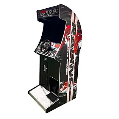 Creative Arcades Full Size Stand-Up Racing Arcade Machine 129 Games Wheel/Pedals • $3999