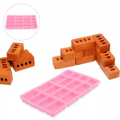  Sand Table Brick Material DIY Supplies Mini Mold House Decoration Building Kit • $5.56