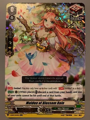 Cardfight Vanguard Maiden Of Blossom Rain (neo Nectar) V-ss03/024en Rr • $6
