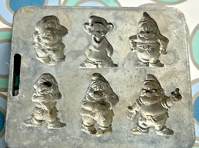 Vtg Marx Toys Disney Doodle MOLD Snow White Soap Chocolate Thingmaker 7 Dwarfs • $89.99