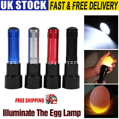 LED Egg Candler Cool Light Egg Candler Tester Egg Candling Lamp Led Light 4Color • £6.99