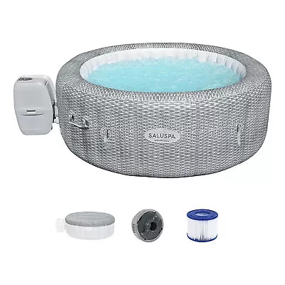 Bestway SaluSpa Honolulu AirJet Inflatable Hot Tub With 140 Soothing Jets Gray • $499.99