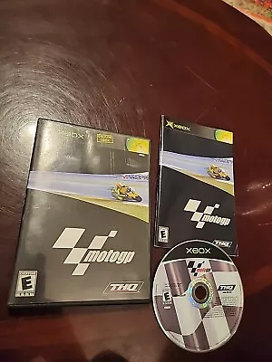 MotoGP (Microsoft Xbox 2002) CIB Complete Reversible Cover Art • $8.95