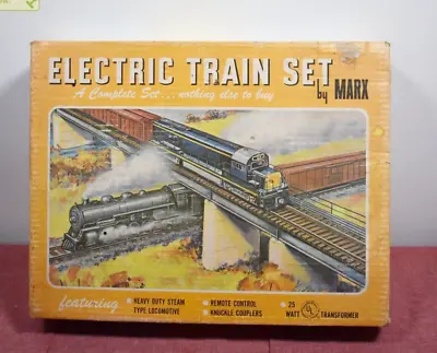 1960 Marx Electric Train Set NY New York Central Train Set #4205 • $149.99