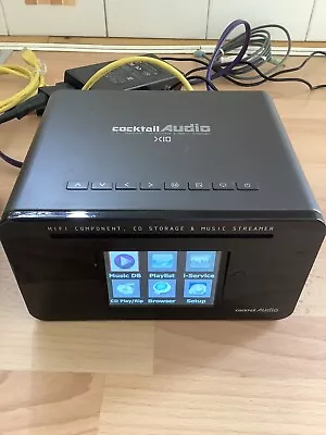 Cocktail Audio X10 HiFi Component Music Streamer CD Ripper Storage  • £50