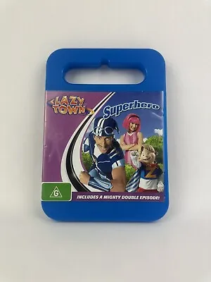 Lazy Town: Super Hero DVD 3 Episodes - Children’s Show Region 4 FREE POSTAGE 💿 • $7.50