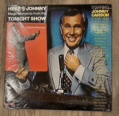 Johnny Carson – Here's Johnny.... Magic Moments From The Tonight Show 2X LP Set • $9.99