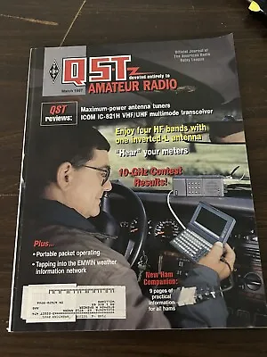 QST Magazine March 1997 Ham Radio Magazine • $1.99