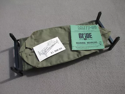 Vintage Gi Joe Bunk Bed Sleeping Bag Marine Manual And HTF Instructions • $77