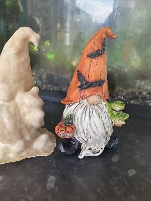 Rubber Latex Mould Gnome Gonk Halloween Bat Frog Pumpkin Casting Concrete • £10