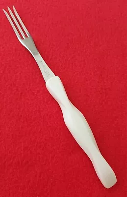 CUTCO 1726 KI  Meat Turning 3 Tine Fork With White Pearl Handle Olean NY USA • $29.99