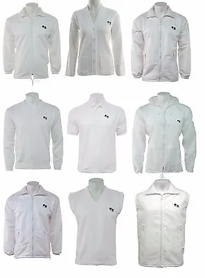 Unisex Bowls Lawn Bowling Jackets Zipper Cardigan Polo Shirts Gilets Bodywarmer • £13.95