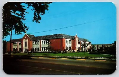 Muncie Indiana~Practical Art Bldg @ Ball State Teachers College~Vintage Postcard • $3.70