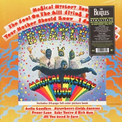 THE BEATLES Magical Mystery Tour Vinyl LP *SEALED* W/ 24 Page Book Remastered • $33.54