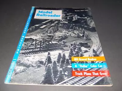 Vintage  -model Railroader  Magazine-  October 1954 - Good - W4 • $3.70