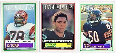 1983 Topps Football Near Complete Set #1-396 - Near Mint ++ - Missing 2 Commons • $89.95