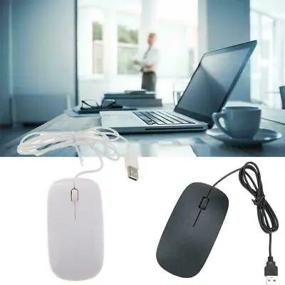 £2.74 • Buy WIRED USB OPTICAL MOUSE For PC LAPTOP COMPUTER SCROLL LED WHEEL Y BEST R FAST