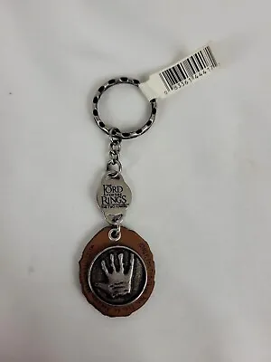 NWT The Lord Of The Rings The Two Towers Leather Keychain White Hand Of Saruman • £10.63
