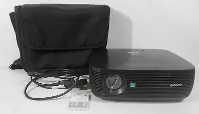 Sony Data Projector SVGA Model VPL-ES3 Black With Carrying Case • £50