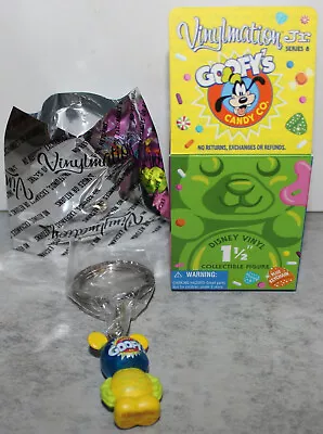 Disney Goofy's Candy Company Vinylmation Jr 8 Box & Foil ~logo Gawrsh Chaser~ • $43.95