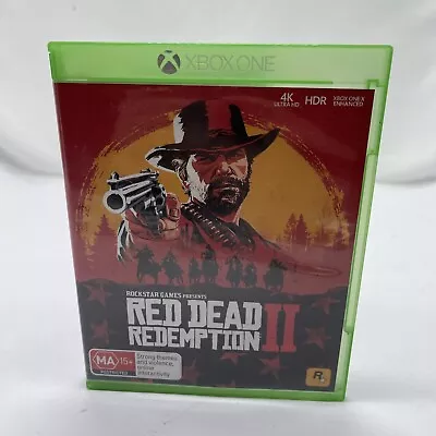 Red Dead Redemption II 2 - Microsoft Xbox One XB1 Series X Enhanced + Free Post • $22.95