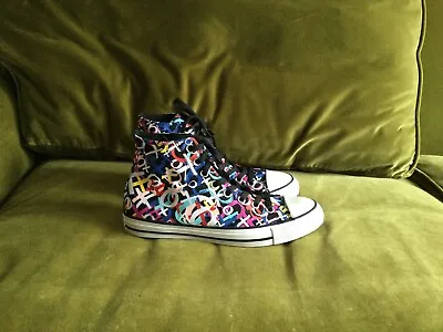 Converse All Star Multicoloured High Tops - 8uk  - Brand New • £45