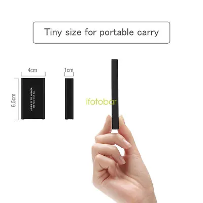 External MSATA SSD To USB 3.0 Travel Enclosure Converter Adapter Case Alloy • £10.49