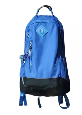 Visvim Ballistic Nylon  & Leather Backpack  Blue USED 52x26x13cm • $499