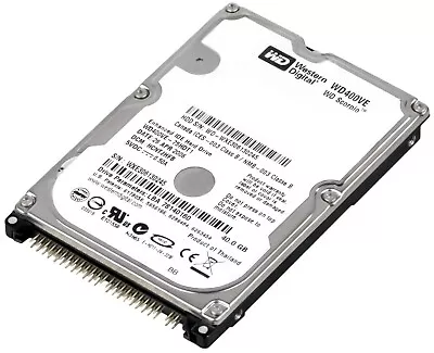 Hard Drive Western Digital Scorpio WD400VE 40GB 5400U/Min 8MB Ata Ide 2.5   Inch • £137.09