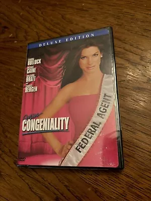 Miss Congeniality Factory Sealed Deluxe Edition Widescreen Dvd Sandra Bullock Fs • $6.99