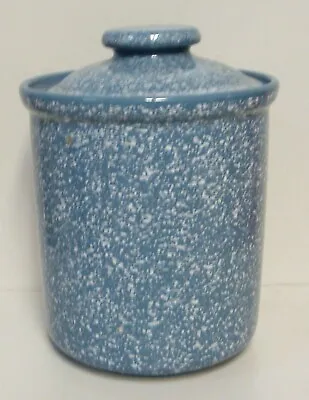 Mikasa  ULTRASTONE COUNTRY BLUE Small Canister More Here • $29.95