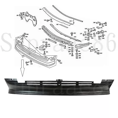 Front Lower Spoiler For 1985-1989 85-89 Mercedes Benz R107  • $700