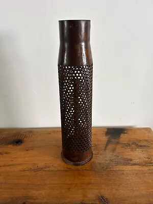 Vintage 75 Mm Perforated M20 Recoilless Rifle Shell Military Memorabilia • $99