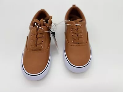 NEW: Art Class Blake Boys Slip-On Oxfords Shoes - Brown / Cognac • $19.54