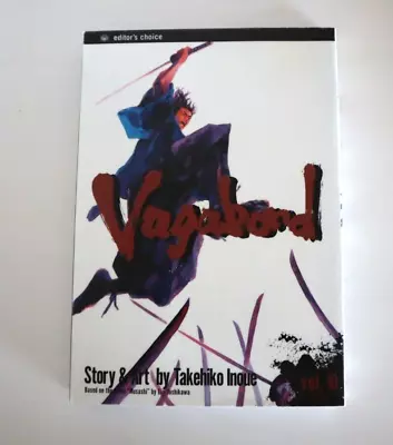 Vagabond Volume 10 English Manga Takehiko Inoue Rare Single Volume • $29