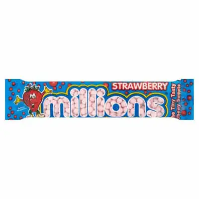Millions Strawberry Tube 45g - 30 X 45g • £29.04